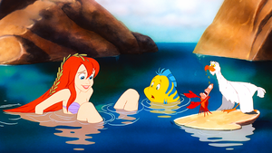 Walt 디즈니 Screencaps – Princess Ariel, Flounder, Sebastian & Scuttle