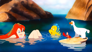  Walt Дисней Screencaps – Princess Ariel, Flounder, Sebastian & Scuttle