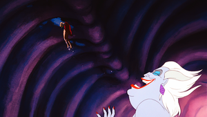 Walt Disney Screencaps - Princess Ariel, Flounder & Ursula