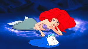  Walt disney Screencaps – Princess Ariel & platija