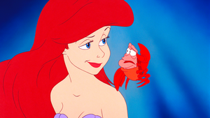  Walt डिज़्नी Screencaps – Princess Ariel & Sebastian