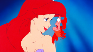  Walt Дисней Screencaps – Princess Ariel & Sebastian