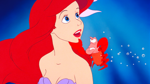  Walt 디즈니 Screencaps – Princess Ariel & Sebastian