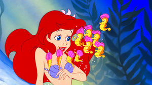  Walt ডিজনি Screencaps – Princess Ariel & The Seahorses