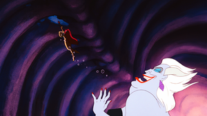 Walt Disney Screencaps - Sebastian, Princess Ariel, Flounder & Ursula
