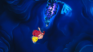  Walt Дисней Screencaps – Sebastian, Princess Ariel & камбала