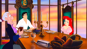  Walt 迪士尼 Screencaps – Sir Grimsby, Prince Eric & Princess Ariel
