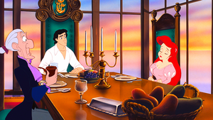  Walt 迪士尼 Screencaps – Sir Grimsby, Prince Eric & Princess Ariel