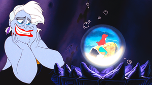  Walt ディズニー Screencaps - Ursula & Princess Ariel