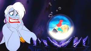  Walt ディズニー Screencaps - Ursula & Princess Ariel