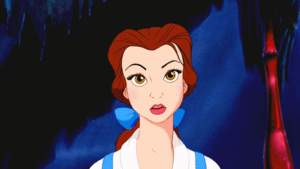 Walt Disney Slow Motion Gifs - Princess Belle