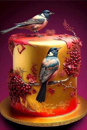  stunning bird cakes 🍰🕊️💖