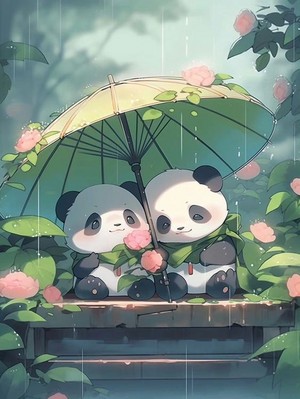  sweet Panda aesthetics 🌸🐼💖
