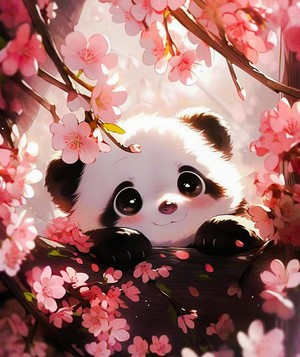  sweet Panda aesthetics 🌸🐼💖