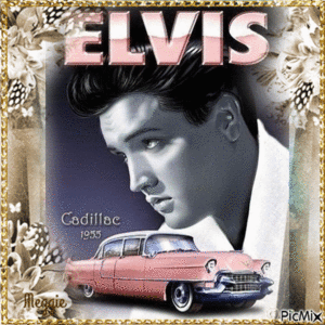  Elvis Presley ピンク Cadillac