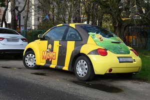  A MtB-themed car spotted in Gdansk, Poland (Rear)