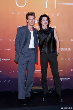  Austin Butler and Timothée Chalamet | Dune Part: Two Photocall | February 5, 2024