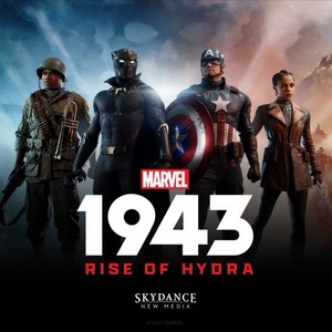  Captain America and Black तेंदुआ, पैंथर | Marvel 1943: Rise of Hydra