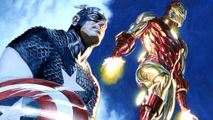  Captain America and Iron Man