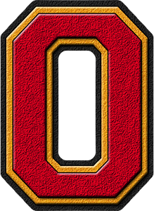 Cardinal Red & or Varsity Letter O