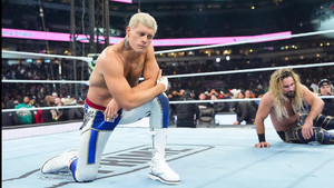  Cody Rhodes and Seth Freakin' Rollins | WrestleMania XL | April 6, 2024