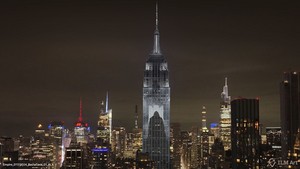  Concept art for the Empire State Building's dynamic light hiển thị for "Imperial March" | March 21, 2024