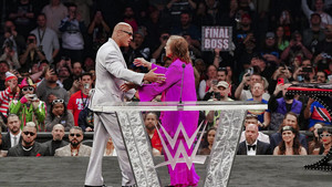  Dwayne 'The Rock' Johnson and Lonnie Ali | 2024 WWE Hall of Fame Celebration | April 5, 2024