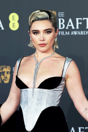  Florence Pugh | EE BAFTA Film Awards 2024 at The Royal Festival Hall in London | February 18, 2024