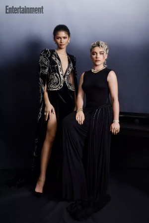  Florence Pugh and Zendaya | Entertainment Weekly 2024