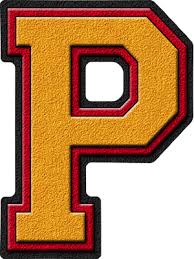  or & Cardinal Red Varsity Letter P