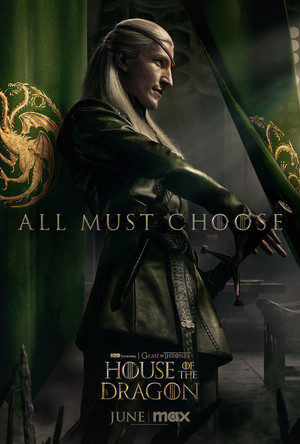  House of the Dragon (Season 2) | Character Poster - Ewan Mitchell as Prince Aemond Targaryen