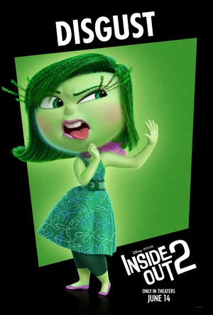  Inside Out 2 (2024) | Character Poster - Disgust