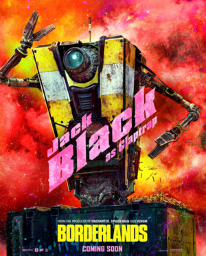  Jack Black as Claptrap | Borderlands | Character poster
