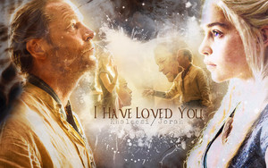  Jorah/Daenerys karatasi la kupamba ukuta - Loved wewe