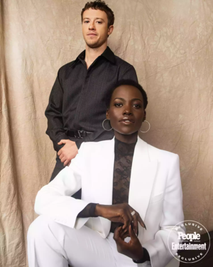  Joseph Quinn and Lupita Nyong'o - CinemaCon Portraits - 2024