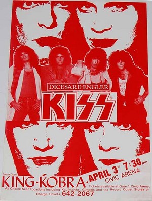  KISS ~Pittsburgh, Pennsylvania... April 12, 1986 (Asylum Tour)
