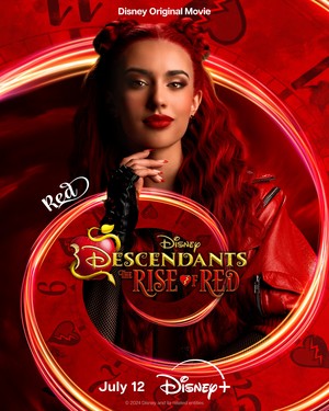  Kylie Cantrall as Red | Descendants: The Rise Of Red | Character poster