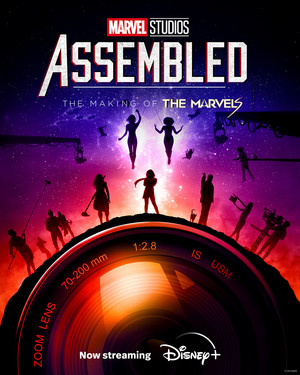  Marvel Studios’ Assembled: The Making of The Marvels | Promotional poster