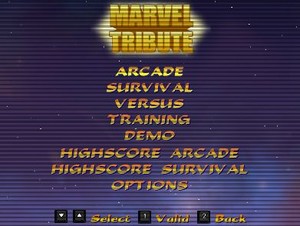  Marvel Tribute v3.0 (Title Screen)