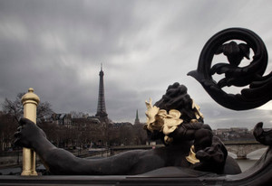  Pont Alexandre III and Eiffel Tower