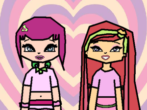  PopPixie Lockette and Amore's Friendship fã Art