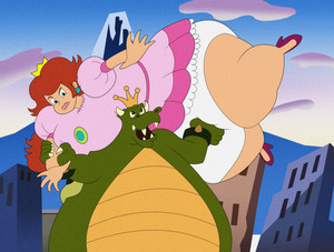  Princess Toadstool Super mostrar Super Sumo Giantess 15