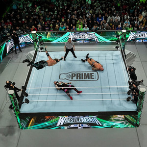  Randy Orton vs Logan Paul vs Kevin Owens | United States 标题 Triple Threat Match | WrestleMania XL