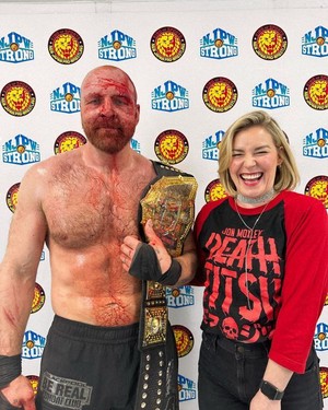  Renee Paquette and Jon Moxley | AEW
