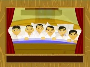  Roll Over - Ten in a giường - Kid Songs with Lyrics