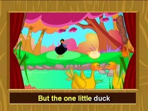  Six Little Ducks - Kid Songs with Lyrics