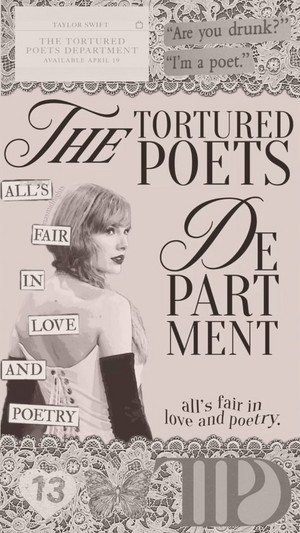 Taylor Swift The Tortured Poets Department 🖤