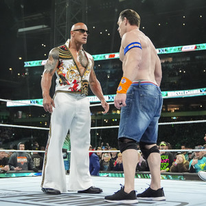 The Rock and John Cena | WrestleMania XL | April 7, 2024