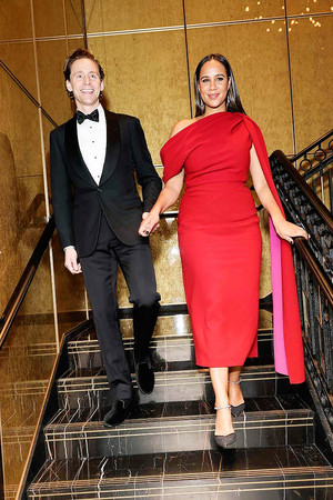  Tom Hiddleston and Zawe Ashton | The Prince's Trust Invest In Futures Gala 공식 만찬, 저녁 식사 | Feb. 29, 2024