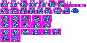  Volt Catfish (Mega Man Xtreme Crossover) Sprite Sheets